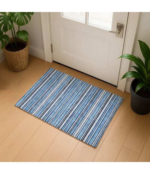Dalyn Soft Essentials Blue SE2 1ft.8in. x 2ft.6in. Rug