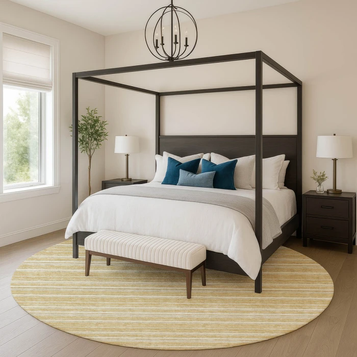 Dalyn Soft Essentials Gold SE2 8ft. x 8ft. Rug