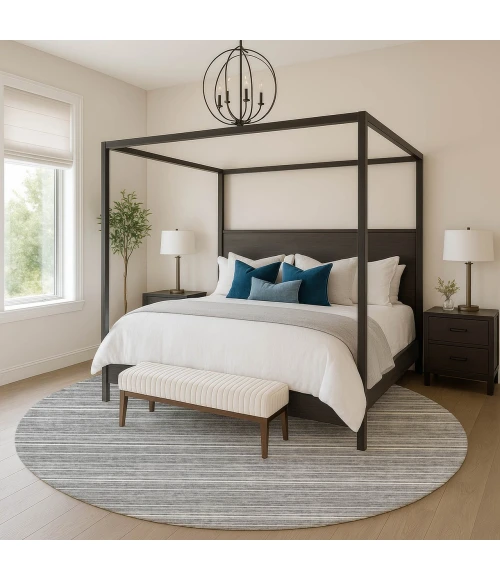 Dalyn Soft Essentials Gray SE2 8ft. x 8ft. Rug