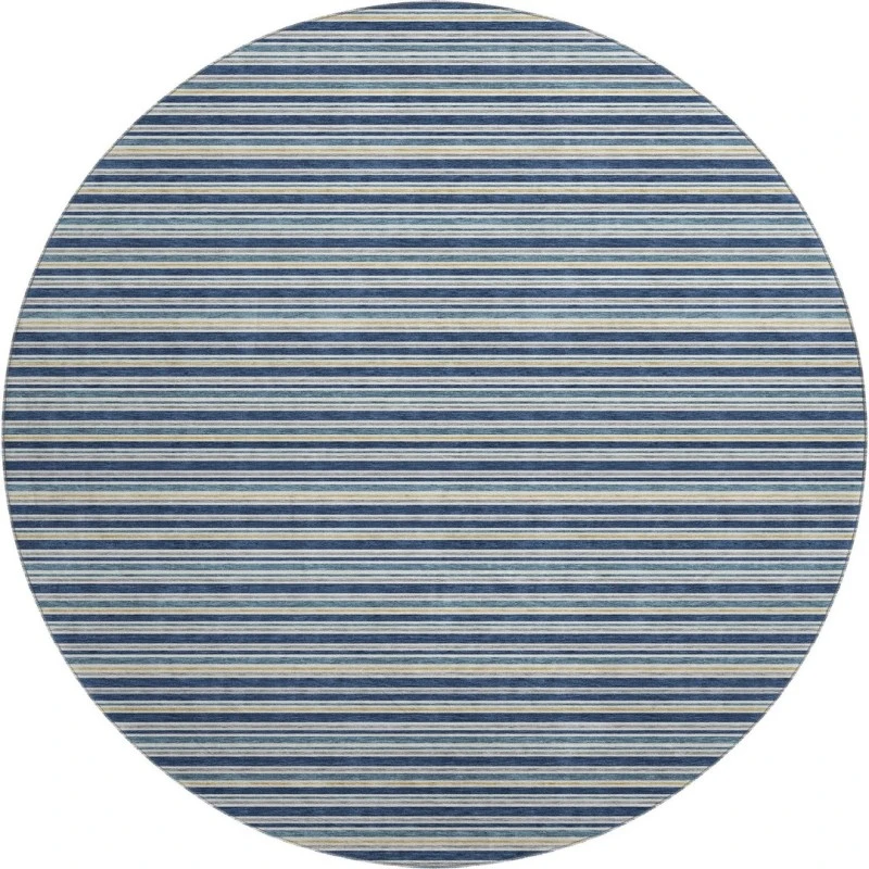 Dalyn Soft Essentials Blue SE2 8ft. x 8ft. Rug