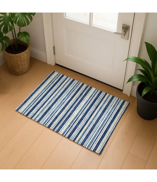 Dalyn Soft Essentials Blue SE2 1ft.8in. x 2ft.6in. Rug