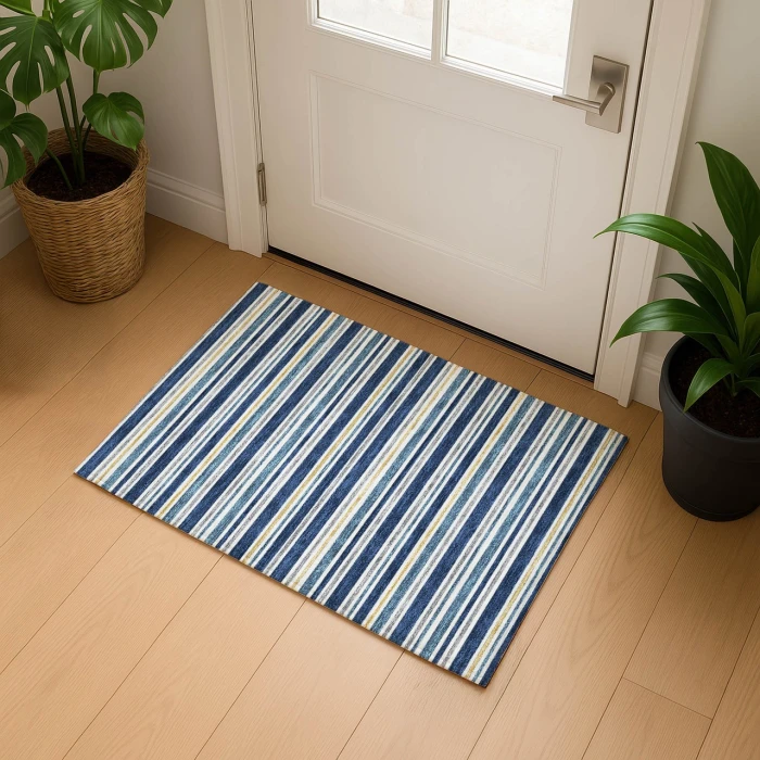 Dalyn Soft Essentials Blue SE2 1ft.8in. x 2ft.6in. Rug