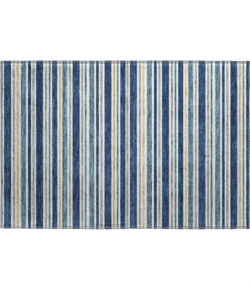 Dalyn Soft Essentials Blue SE2 1ft.8in. x 2ft.6in. Rug