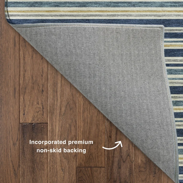 Dalyn Soft Essentials Blue SE2 2ft.3in. x 7ft.6in. Rug