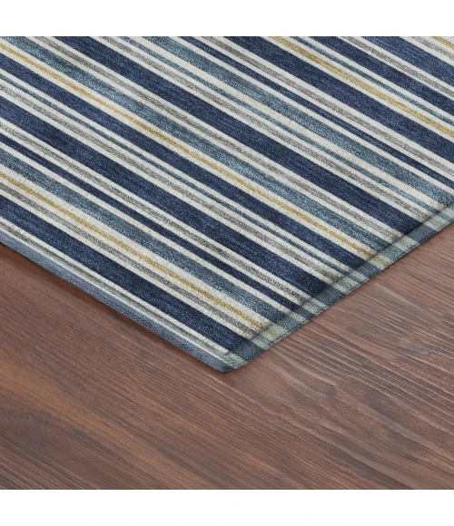 Dalyn Soft Essentials Blue SE2 2ft.3in. x 7ft.6in. Rug