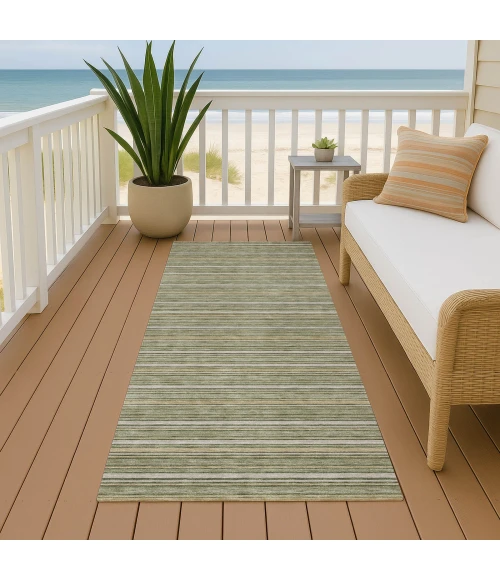 Dalyn Soft Essentials Green SE2 2ft.3in. x 7ft.6in. Rug