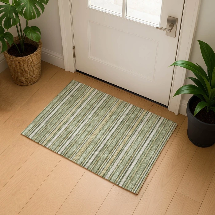 Dalyn Soft Essentials Green SE2 1ft.8in. x 2ft.6in. Rug
