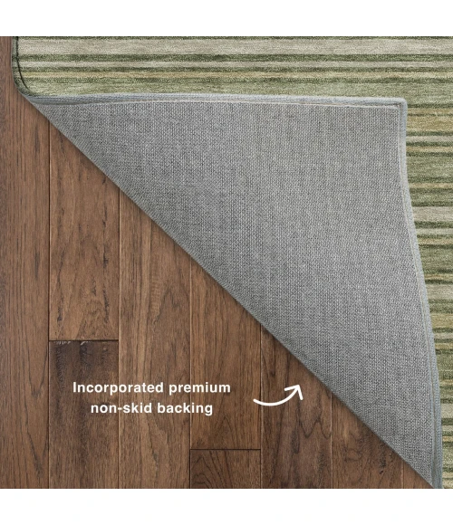 Dalyn Soft Essentials Green SE2 2ft.3in. x 7ft.6in. Rug