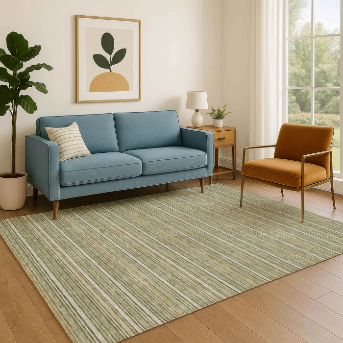 Dalyn Soft Essentials Green SE2 5ft. x 7ft.6in. Rug