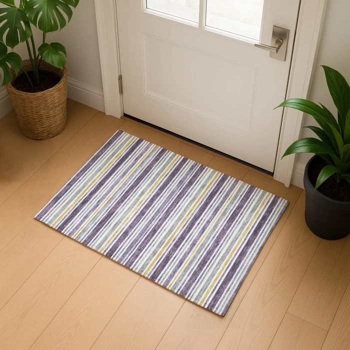Dalyn Soft Essentials Purple SE2 1ft.8in. x 2ft.6in. Rug
