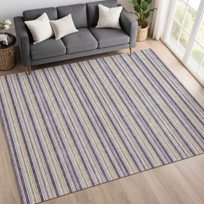 Dalyn Soft Essentials Purple SE2 8ft. x 10ft. Rug