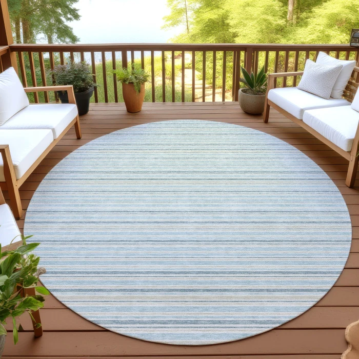 Dalyn Soft Essentials Blue SE2 8ft. x 8ft. Rug