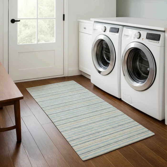 Dalyn Soft Essentials Blue SE2 2ft.3in. x 7ft.6in. Rug