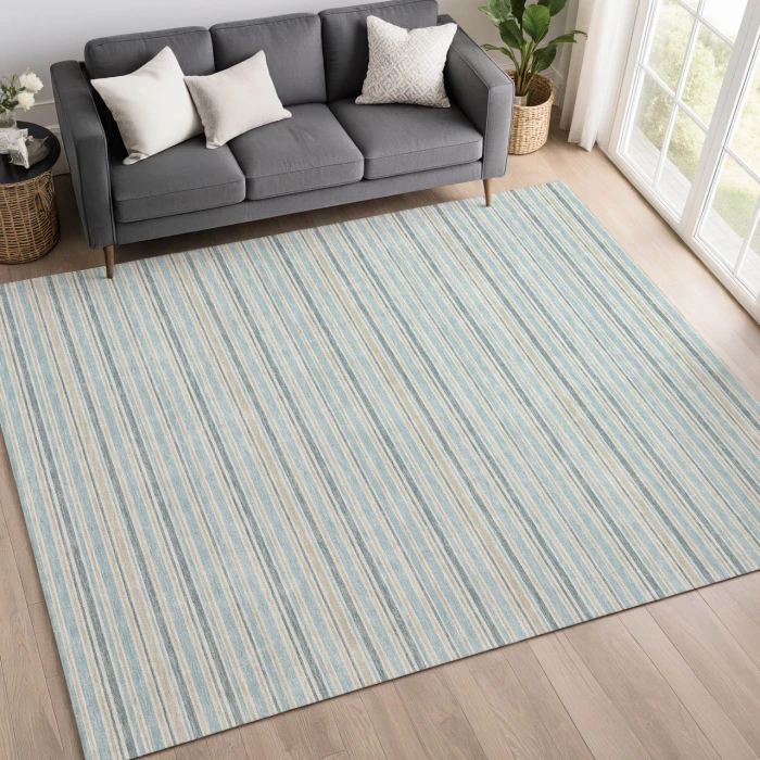 Dalyn Soft Essentials Blue SE2 2ft.6in. x 3ft.10in. Rug