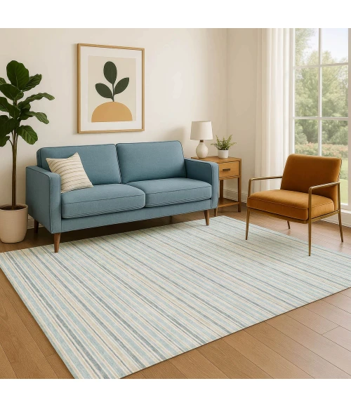 Dalyn Soft Essentials Blue SE2 9ft. x 12ft. Rug