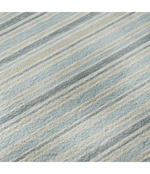 Dalyn Soft Essentials Blue SE2 2ft.3in. x 7ft.6in. Rug