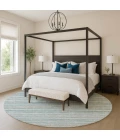 Dalyn Soft Essentials Teal SE2 8ft. x 8ft. Rug