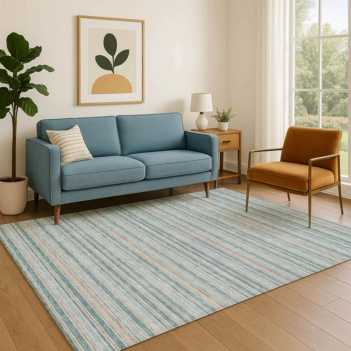 Dalyn Soft Essentials Teal SE2 10ft. x 14ft. Rug