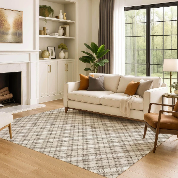 Dalyn Soft Essentials Brown SE3 8ft. x 10ft. Rug