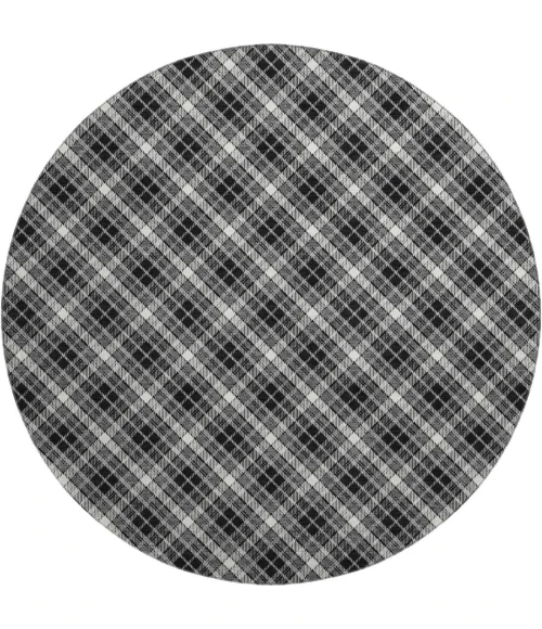 Dalyn Soft Essentials Black SE3 8ft. x 8ft. Rug