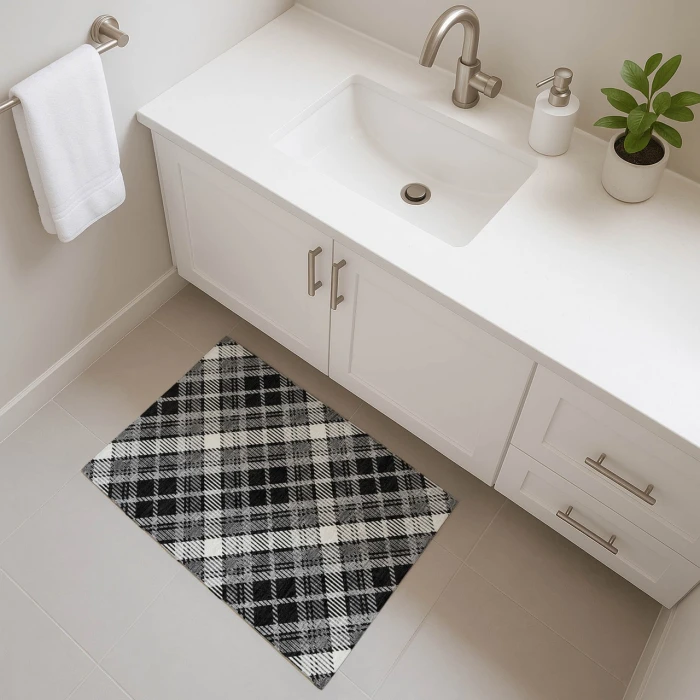 Dalyn Soft Essentials Black SE3 1ft.8in. x 2ft.6in. Rug