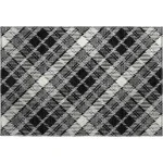 Dalyn Soft Essentials Black SE3 1ft.8in. x 2ft.6in. Rug