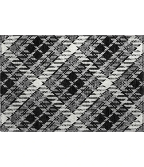 Dalyn Soft Essentials Black SE3 1ft.8in. x 2ft.6in. Rug