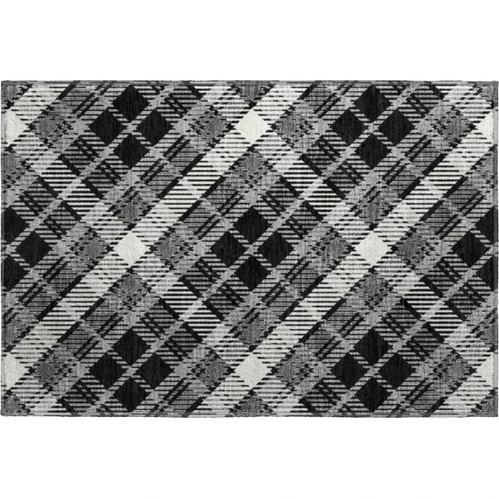 Dalyn Soft Essentials Black SE3 1ft.8in. x 2ft.6in. Rug