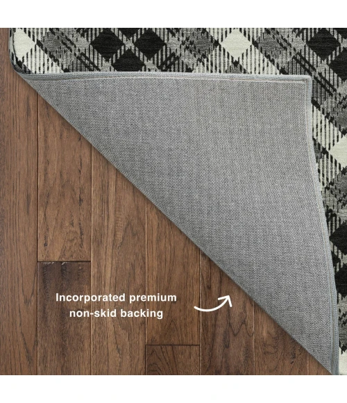 Dalyn Soft Essentials Black SE3 10ft. x 14ft. Rug