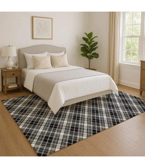 Dalyn Soft Essentials Black SE3 10ft. x 14ft. Rug