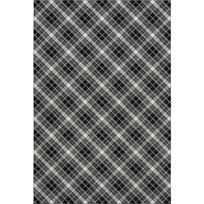 Dalyn Soft Essentials Black SE3 8ft. x 10ft. Rug