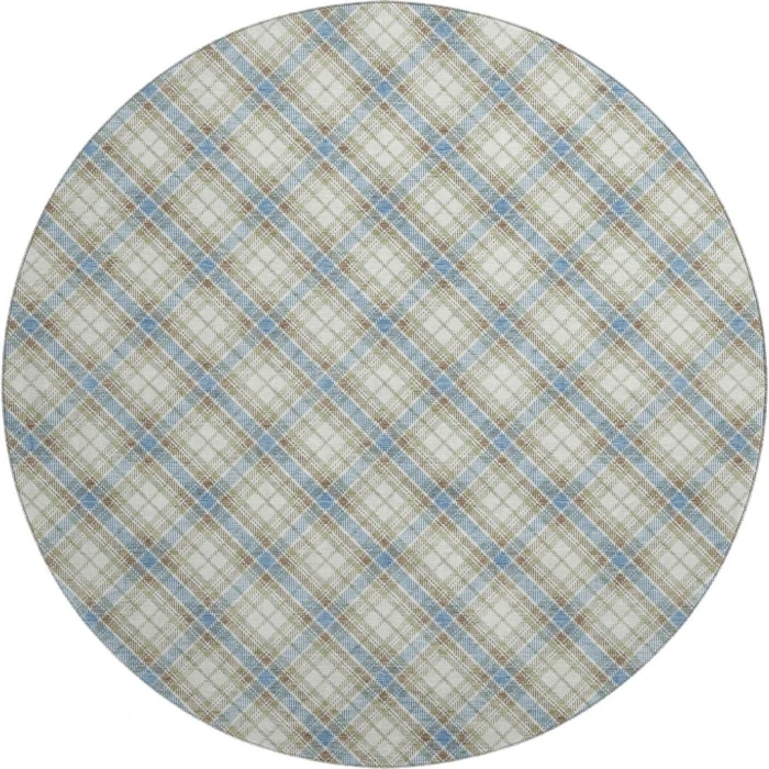 Dalyn Soft Essentials Blue SE3 8ft. x 8ft. Rug
