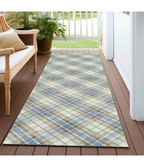 Dalyn Soft Essentials Blue SE3 2ft.3in. x 7ft.6in. Rug