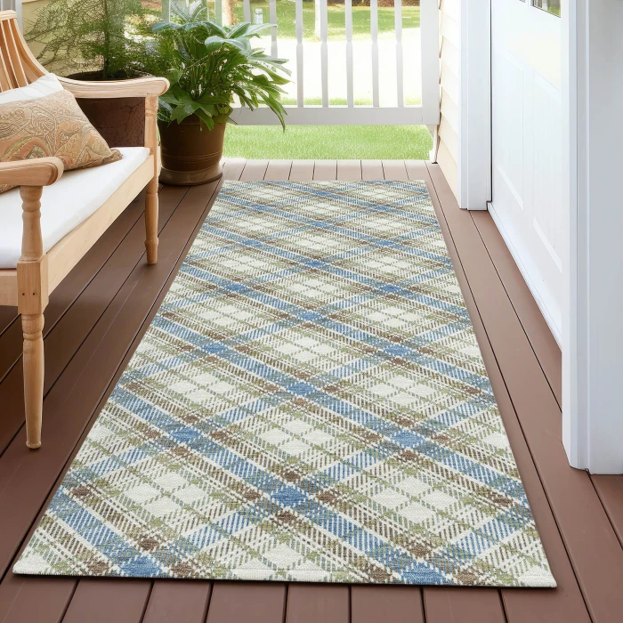 Dalyn Soft Essentials Blue SE3 2ft.3in. x 7ft.6in. Rug