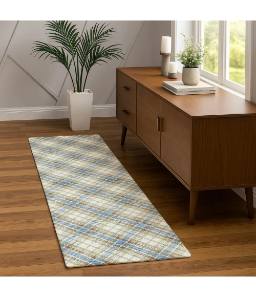 Dalyn Soft Essentials Blue SE3 2ft.3in. x 7ft.6in. Rug