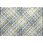 Dalyn Soft Essentials Blue SE3 1ft.8in. x 2ft.6in. Rug