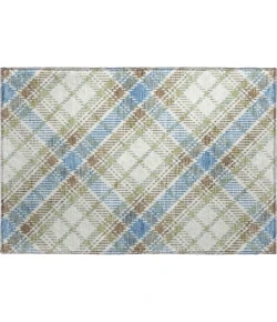 Dalyn Soft Essentials Blue SE3 1ft.8in. x 2ft.6in. Rug