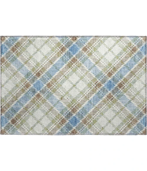 Dalyn Soft Essentials Blue SE3 1ft.8in. x 2ft.6in. Rug