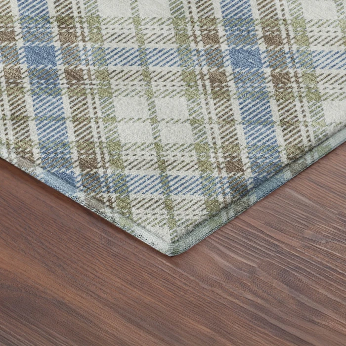 Dalyn Soft Essentials Blue SE3 5ft. x 7ft.6in. Rug