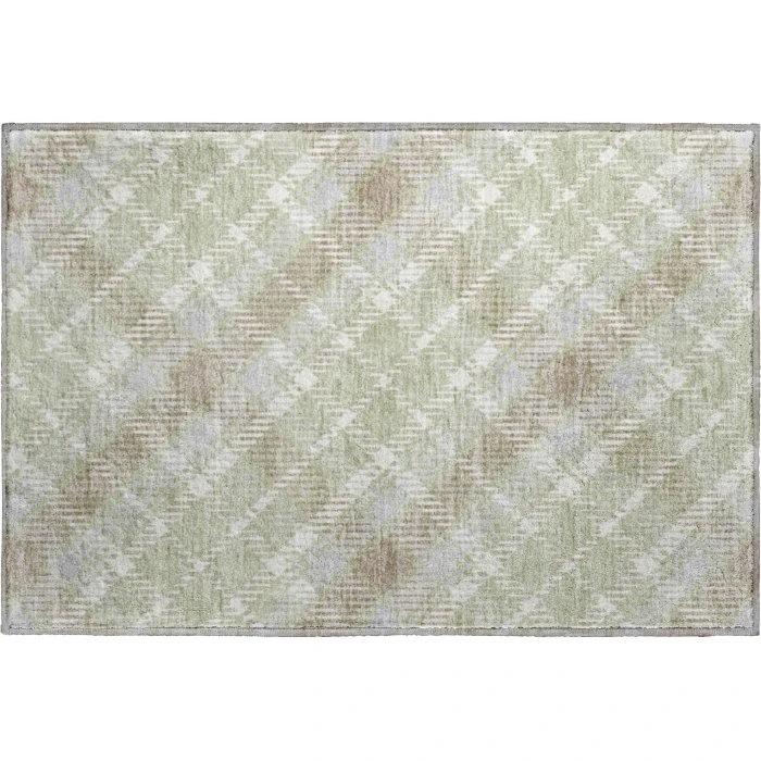 Dalyn Soft Essentials Green SE3 1ft.8in. x 2ft.6in. Rug