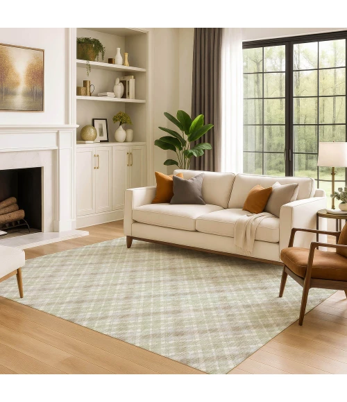 Dalyn Soft Essentials Green SE3 10ft. x 14ft. Rug