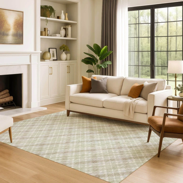Dalyn Soft Essentials Green SE3 10ft. x 14ft. Rug