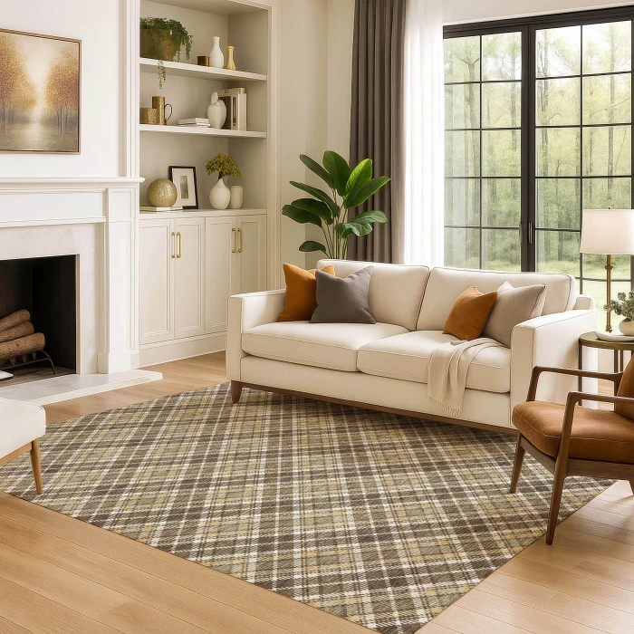 Dalyn Soft Essentials Brown SE3 5ft. x 7ft.6in. Rug