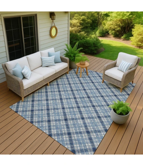 Dalyn Soft Essentials Blue SE3 10ft. x 14ft. Rug