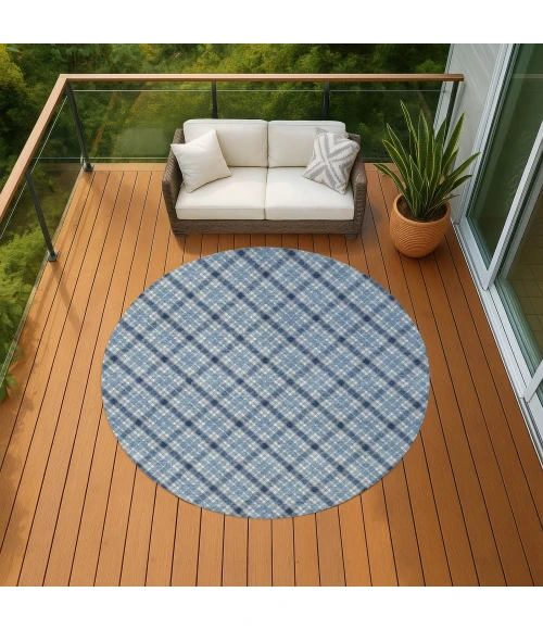 Dalyn Soft Essentials Blue SE3 8ft. x 8ft. Rug