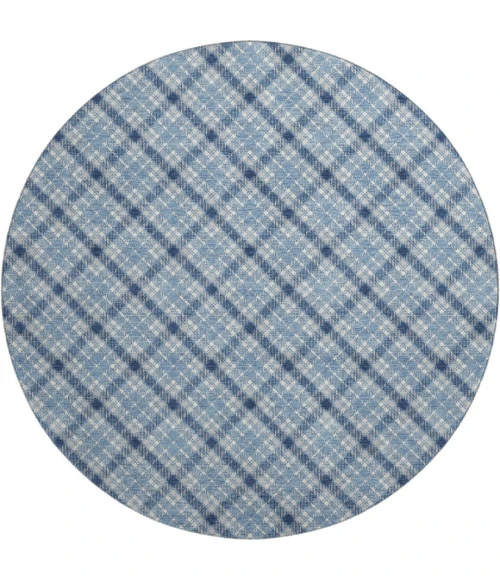 Dalyn Soft Essentials Blue SE3 8ft. x 8ft. Rug