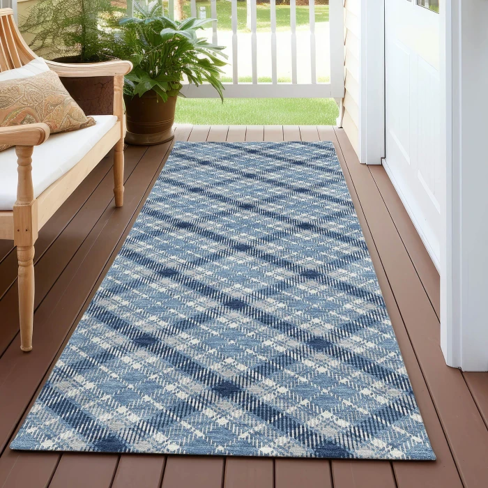 Dalyn Soft Essentials Blue SE3 2ft.3in. x 7ft.6in. Rug