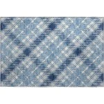 Dalyn Soft Essentials Blue SE3 1ft.8in. x 2ft.6in. Rug