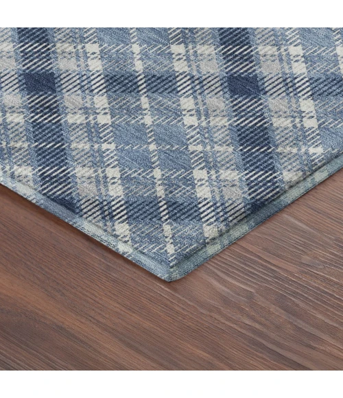 Dalyn Soft Essentials Blue SE3 10ft. x 14ft. Rug