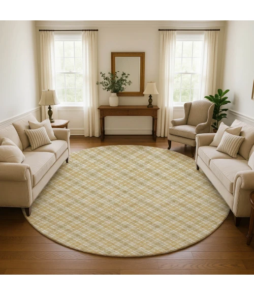 Dalyn Soft Essentials Gold SE3 8ft. x 8ft. Rug